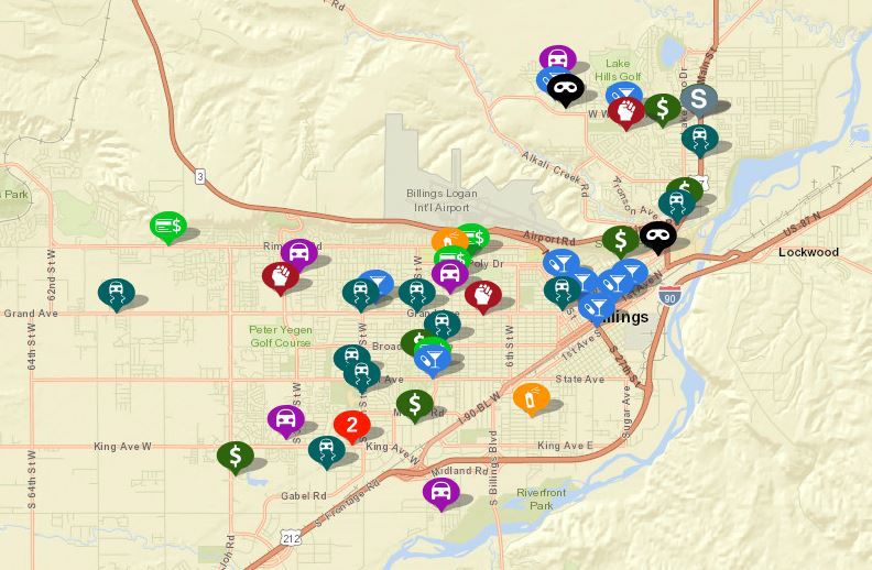 Billings Crime Map